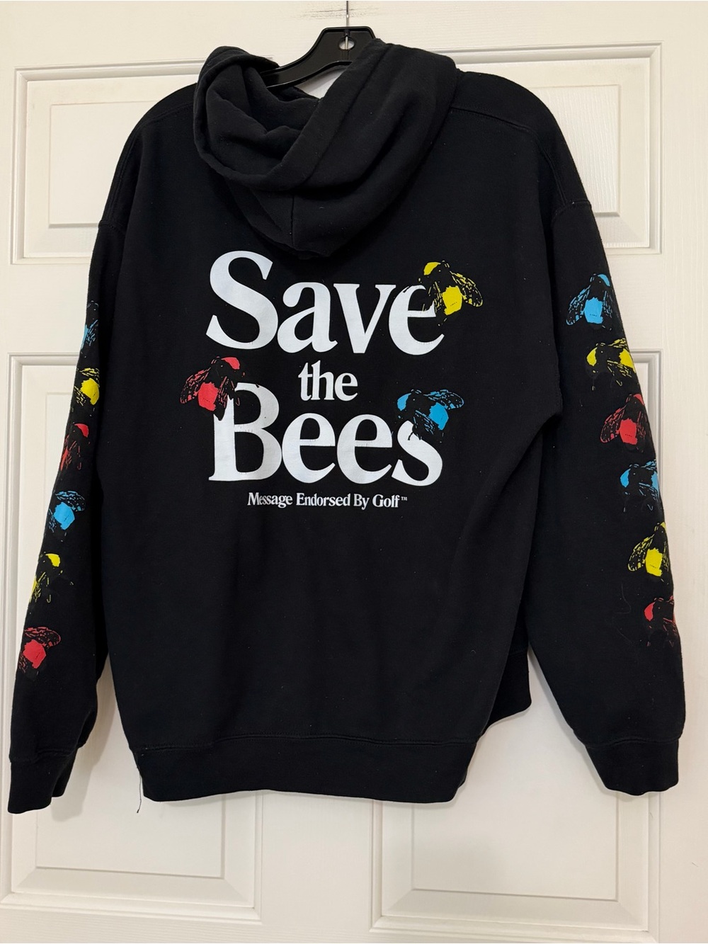 SAVE THE BEES HOODIE by GOLF WANG Tyler The Creator Hooded Sweatshirt Size Large